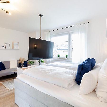 Modernes Apartment *Liobablick Nr. 3* - Fewo Fulda/Petersberg Петерсберг Экстерьер фото
