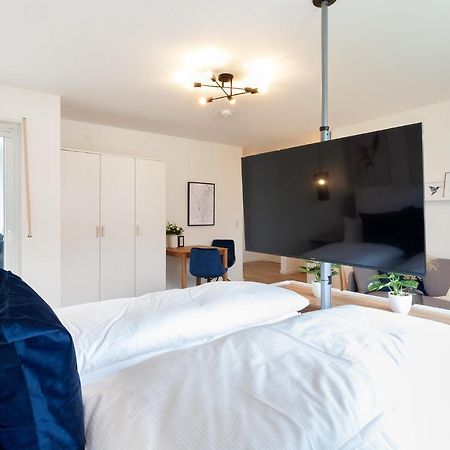 Modernes Apartment *Liobablick Nr. 3* - Fewo Fulda/Petersberg Петерсберг Экстерьер фото
