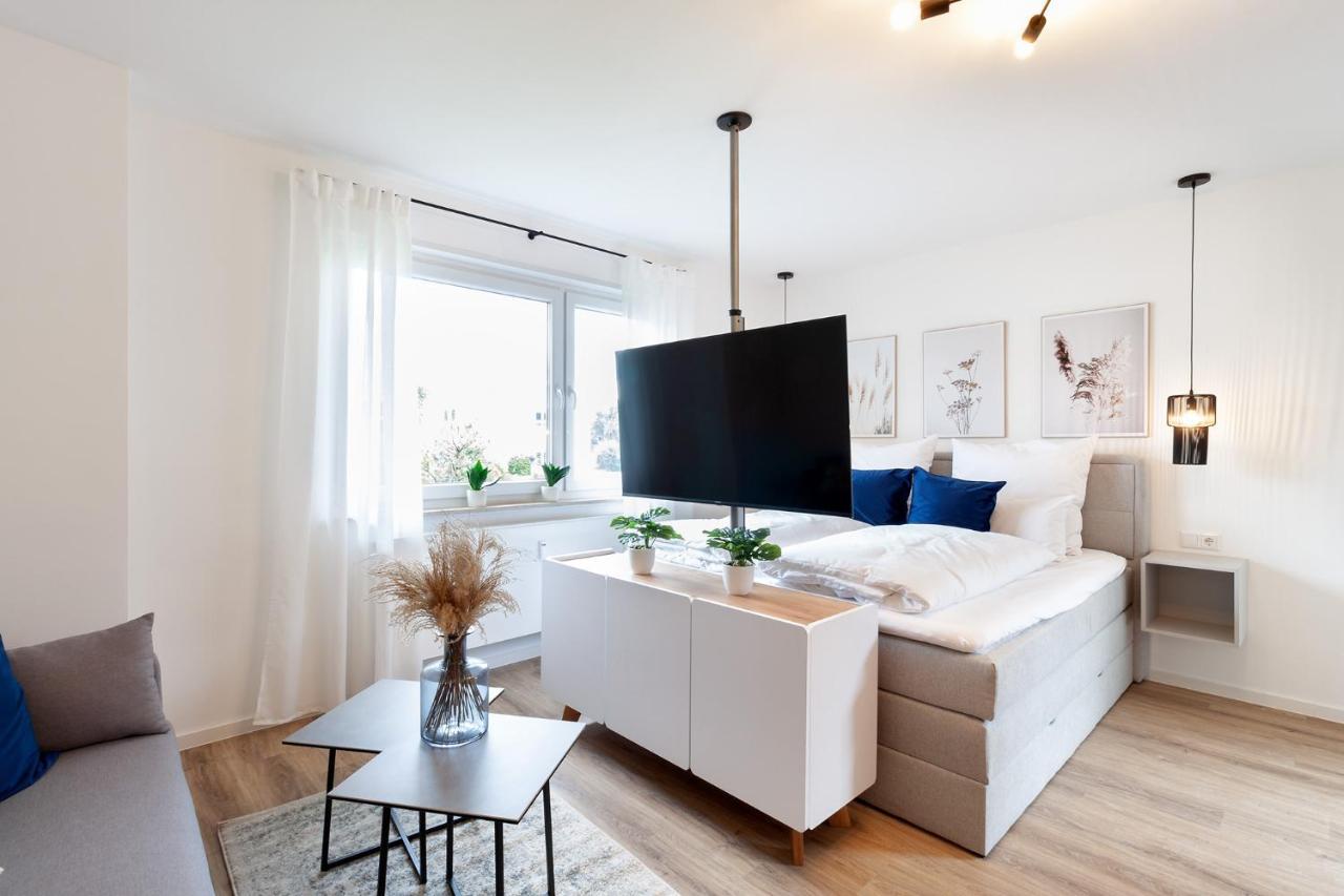 Modernes Apartment *Liobablick Nr. 3* - Fewo Fulda/Petersberg Петерсберг Экстерьер фото